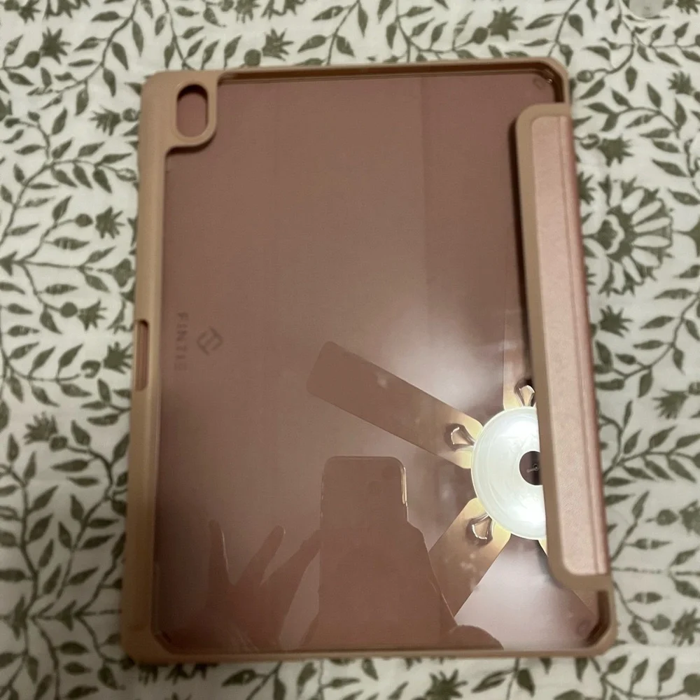 Rose gold iPad Air